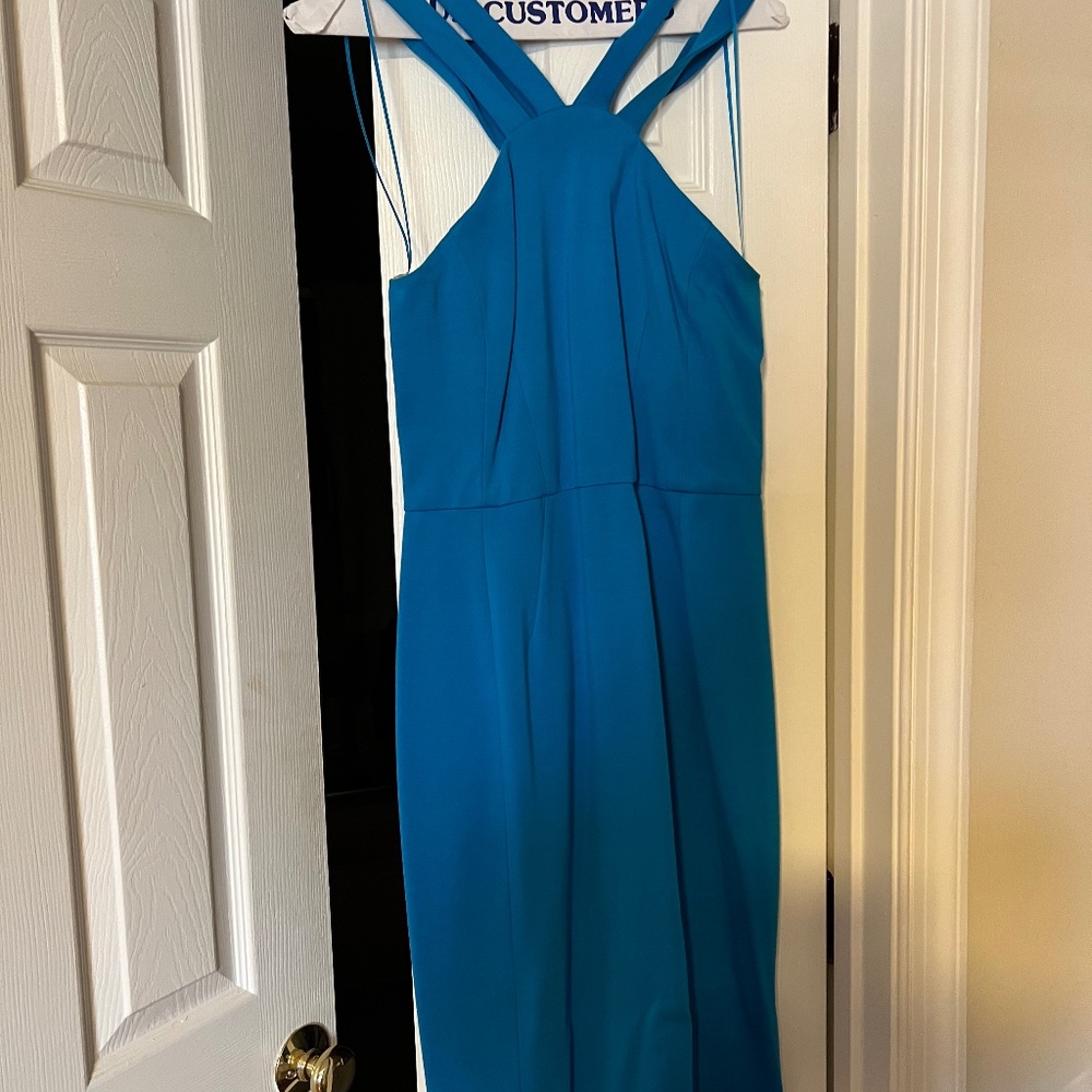 Cynthia Steffe Vibrant Blue Cocktail Dress- size 6